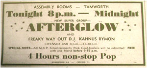 28/11/69 - Afterglow, Plus DJ &ndash; Kahnus Rymon